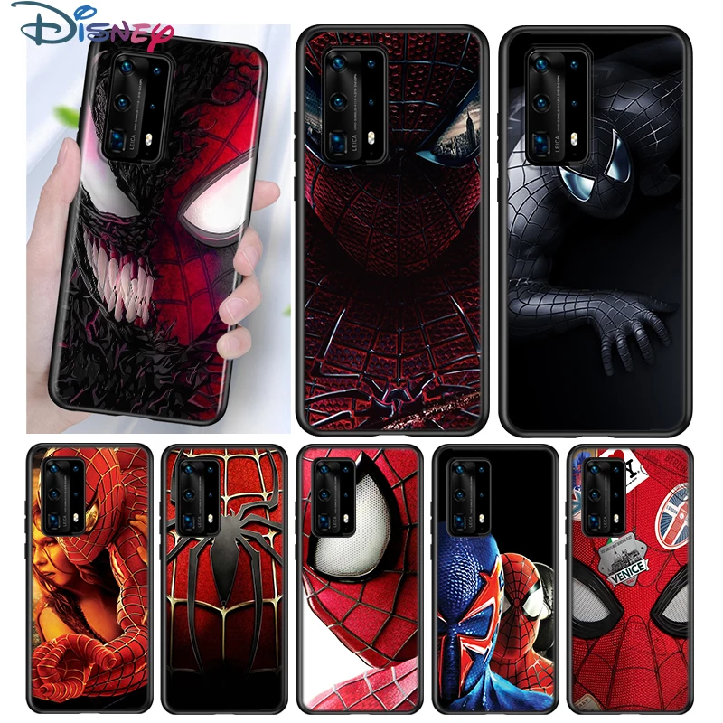 Cool Spider-Man Silicone Cover For Huawei P40 P30 P20 Pro P10 P9 P8 Lite E Plus 2019 2017 5G Black Phone Case
Cool Spider-Man Silicone Cover For Huawei P40 P30 P20 Pro P10 P9 P8 Lite E Plus 2019 2017 5G Black Phone Case