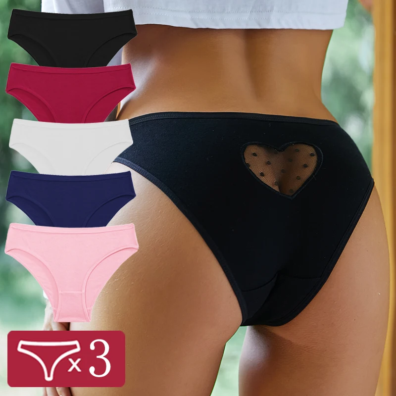 Women Cotton Briefs S-XXL Hollow Out Lace Panties for Lingerie Sexy Low Waist Underwear Big Size Transparent Love Soft Intimates
Women Cotton Briefs S-XXL Hollow Out Lace Panties for Lingerie Sexy Low Waist Underwear Big Size Transparent Love Soft Intimates