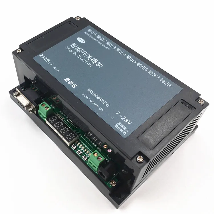 Релейный модуль Plc8, 10 А, Простой протокол и протокол Modbus RTU 232 и 485
Релейный модуль Plc8, 10 А, Простой протокол и протокол Modbus RTU 232 и 485