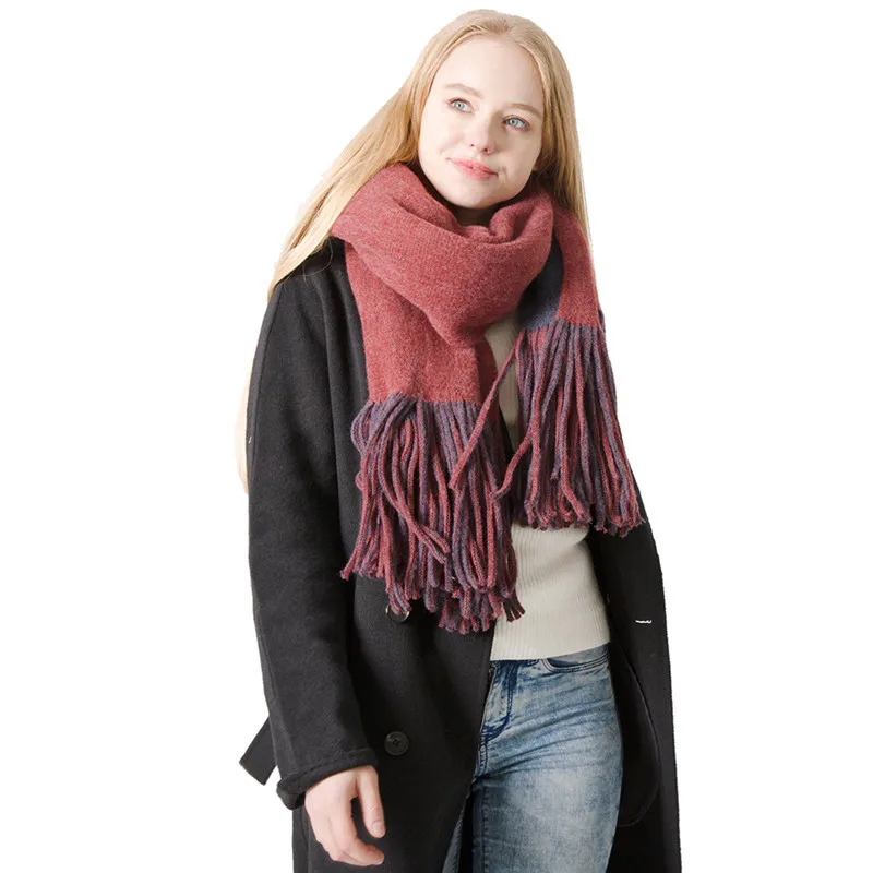 DUOJIAOYAN Soild cashmere women scarf Winter warm shawl wraps Long female foulard head scarves with tassel
DUOJIAOYAN Soild cashmere women scarf Winter warm shawl wraps Long female foulard head scarves with tassel
