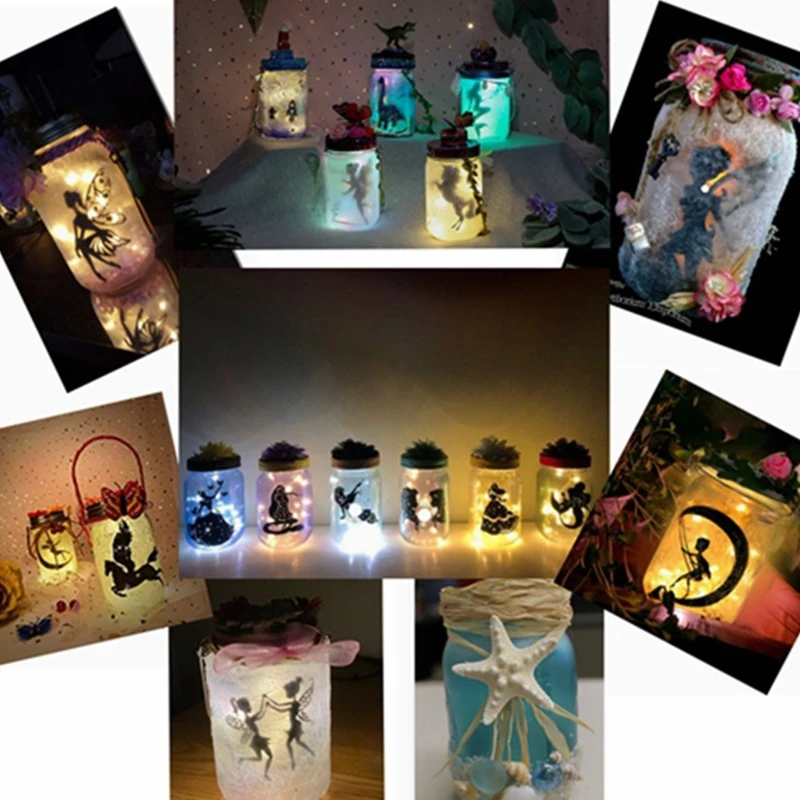Adults Kids Fun DIY Art Project Flashing Bottle with Elf Girls Flower Colorful LED Warm Light Children Gift Home Party Decor
Adults Kids Fun DIY Art Project Flashing Bottle with Elf Girls Flower Colorful LED Warm Light Children Gift Home Party Decor