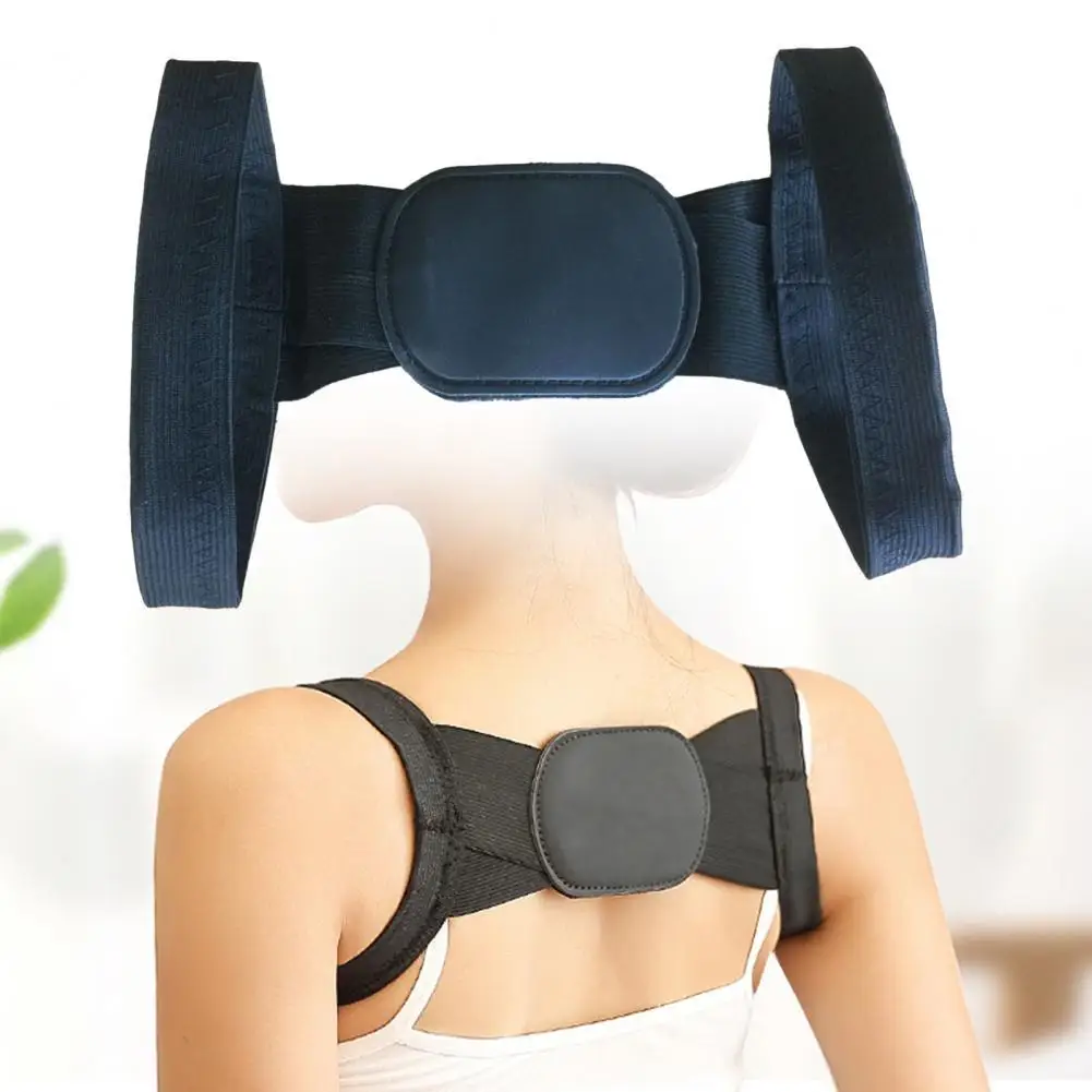 1 pc Black polyester spandex posture corrector Breathable and adjustable upper back braces for poor posture and back pain
1 pc Black polyester spandex posture corrector Breathable and adjustable upper back braces for poor posture and back pain
