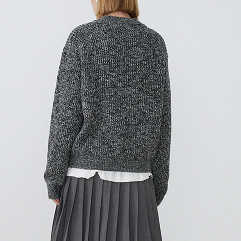 SISPELL Hit Color Women's Knitted Pullover Sweater O Neck Long Sleeve Loose For Female Casual Sweater 2020 Fashion Autumn Tide
SISPELL Hit Color Women's Knitted Pullover Sweater O Neck Long Sleeve Loose For Female Casual Sweater 2020 Fashion Autumn Tide