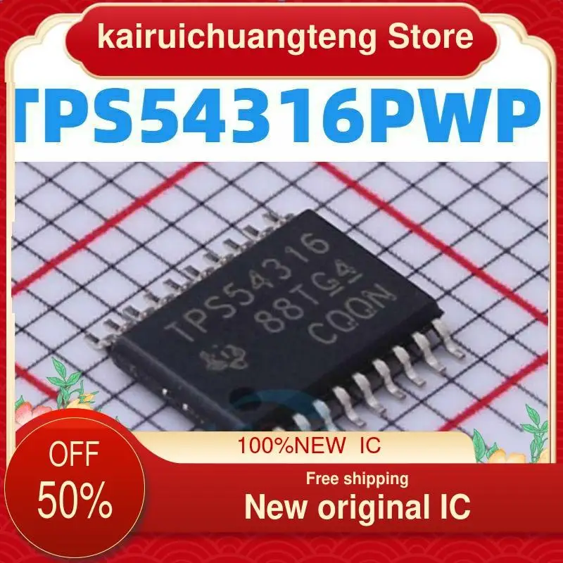 (1 шт.) TPS54316PWP TPS54316PWPR TPS54316 новый оригинальный IC Переключатель Регулятор IC чип
(1 шт.) TPS54316PWP TPS54316PWPR TPS54316 новый оригинальный IC Переключатель Регулятор IC чип