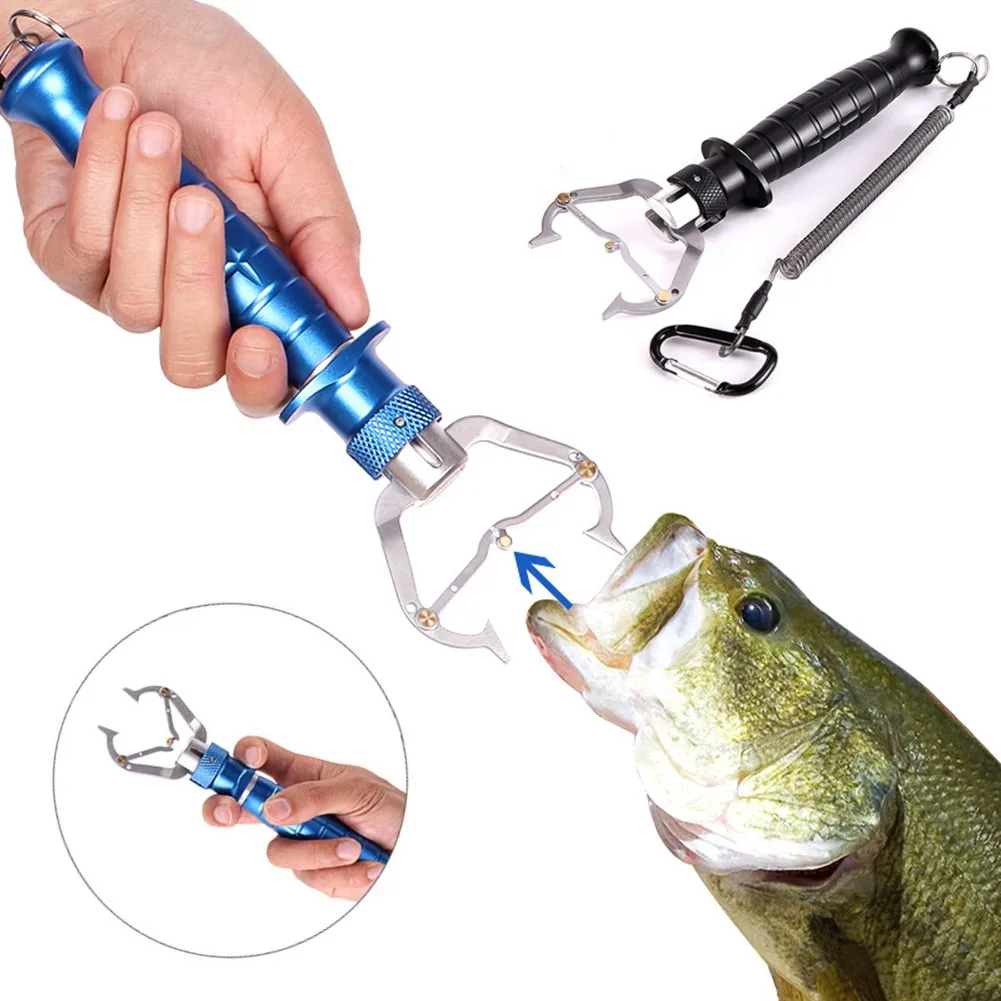 Fish Grabber Plier Controller Practical Fishing Gripper Gear Tool with Rope Fishing Line Cutter Hook Remover Device Fishing Tool
Fish Grabber Plier Controller Practical Fishing Gripper Gear Tool with Rope Fishing Line Cutter Hook Remover Device Fishing Tool