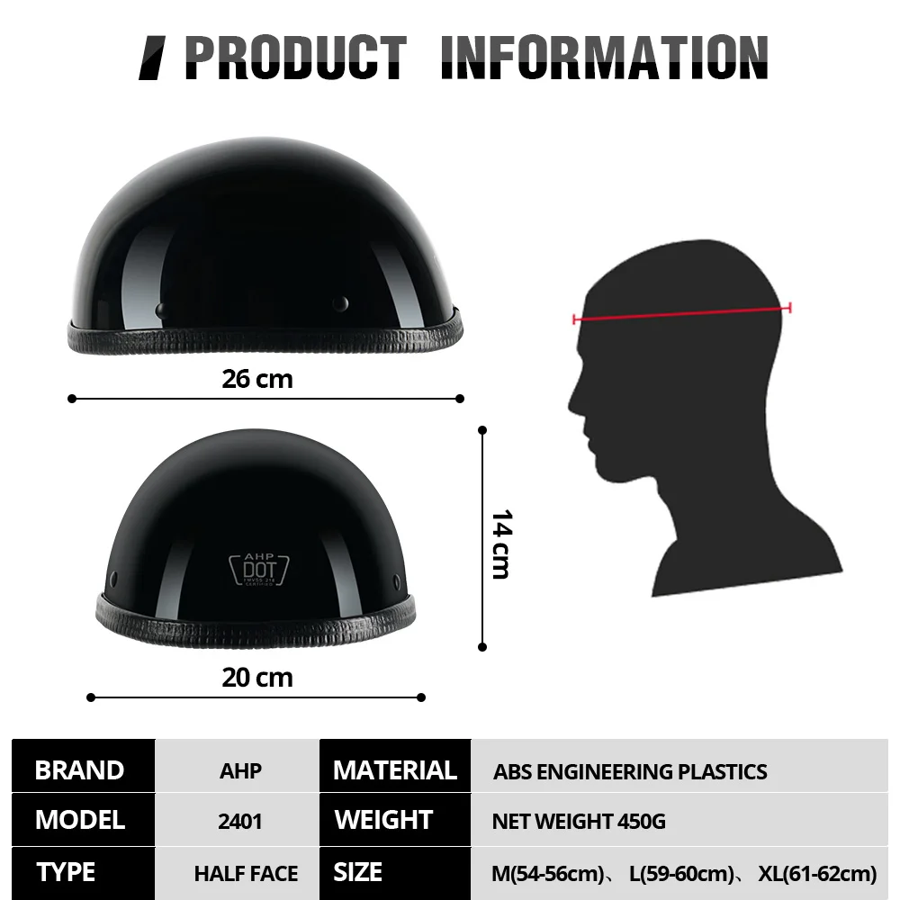 Retro Vintage Motorcycle Helmet Open Face Casco Moto Scooter Cruiser Biker Motorbike Racing Riding Protective Casque hors route
Retro Vintage Motorcycle Helmet Open Face Casco Moto Scooter Cruiser Biker Motorbike Racing Riding Protective Casque hors route