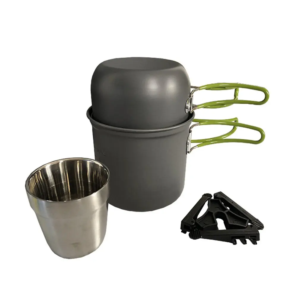 Outdoor Camping Dinnerware Kit, Outdoor Cookware Set, Folding Spoon, Fork, Knife, Kettle, Cup, Equipment Supplies for 1-2 Person
Outdoor Camping Dinnerware Kit, Outdoor Cookware Set, Folding Spoon, Fork, Knife, Kettle, Cup, Equipment Supplies for 1-2 Person