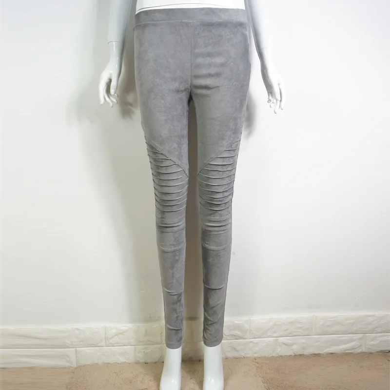 2021 Women's Suede Slim Leggings Ladies Pants Long Folded Stripes Female Sexy Leggings Large Size Брюки женские
2021 Women's Suede Slim Leggings Ladies Pants Long Folded Stripes Female Sexy Leggings Large Size Брюки женские