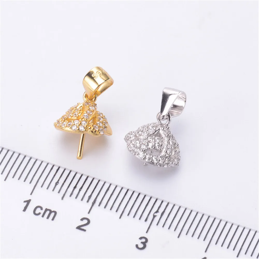 Pendant For Jewelry Making Component Accessories Solid 925 Sterling silver Fitting For DIY Women Charm Gift.No Pearl No Chain
Pendant For Jewelry Making Component Accessories Solid 925 Sterling silver Fitting For DIY Women Charm Gift.No Pearl No Chain