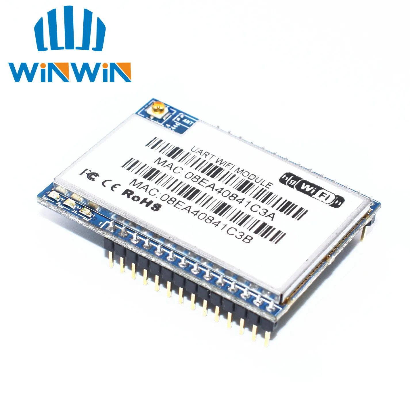 HLK RM04 антенный последовательный wifi двойной ethernet порт Последовательный UART к WIFI