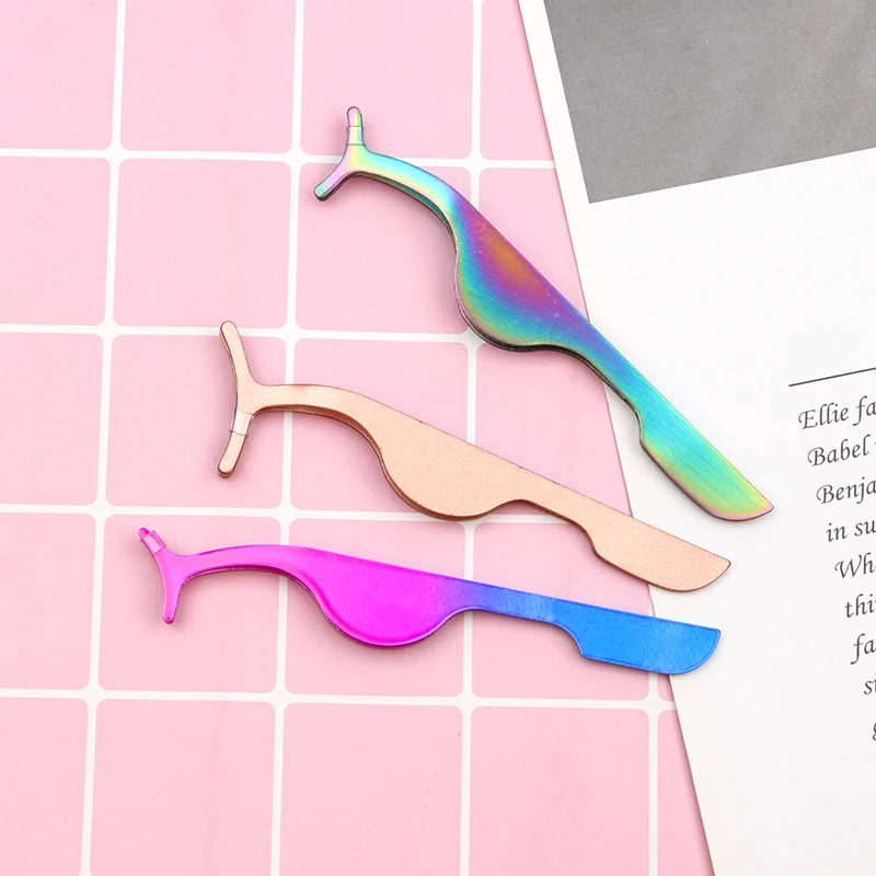 1Pcs T-shape False Eyelash Tweezers Fake Eye Lash Applicator Eyelash Extension Curler Nipper Auxiliary Clip Clamp Makeup Tool
1Pcs T-shape False Eyelash Tweezers Fake Eye Lash Applicator Eyelash Extension Curler Nipper Auxiliary Clip Clamp Makeup Tool