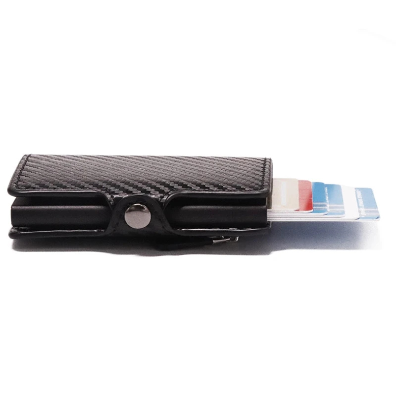 Минималистичный алюминиевый кошелек держатели для кредитных карт RFID