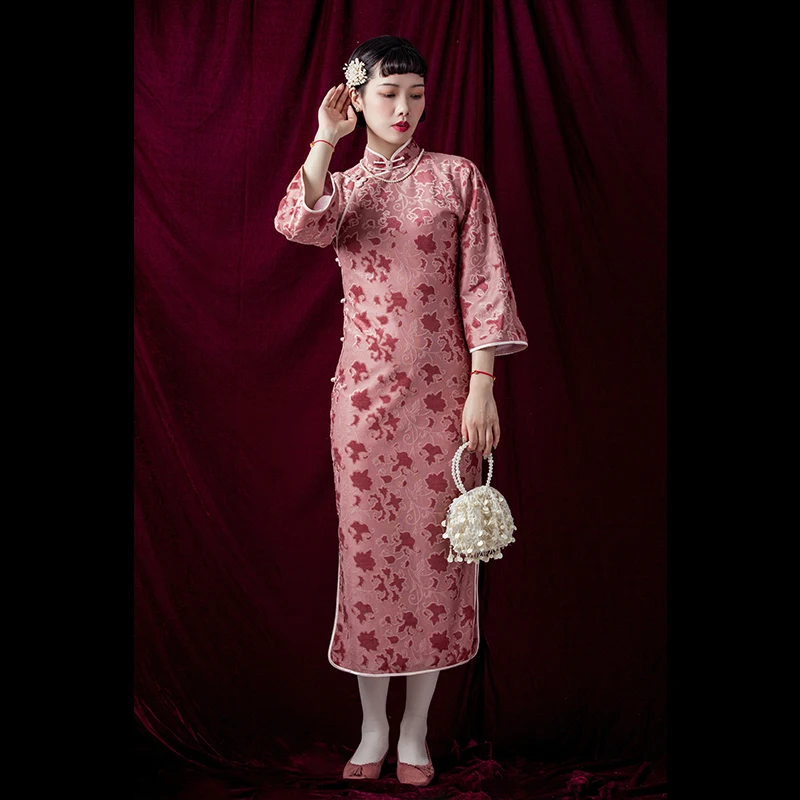 powder wingceltis top ulara flat cutting Henley comfort of the republic of China without province big sleeve cheongsam
powder wingceltis top ulara flat cutting Henley comfort of the republic of China without province big sleeve cheongsam