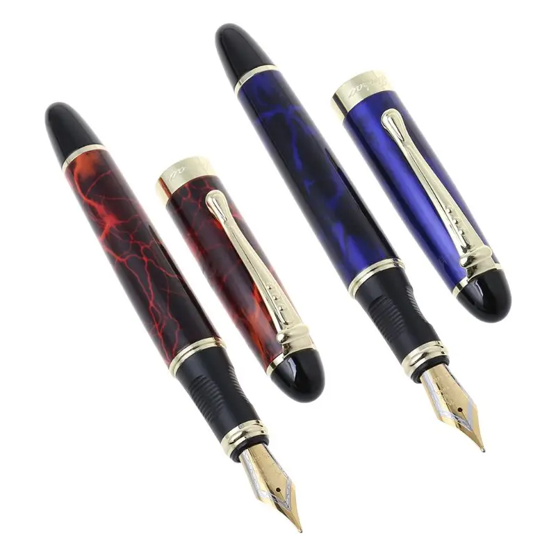 X450 Luxury Men's Fountain Pen Business Student 0.5mm Extra Fine Nib Calligraphy Office Supply Writing Tool High Quality Metal
X450 Luxury Men's Fountain Pen Business Student 0.5mm Extra Fine Nib Calligraphy Office Supply Writing Tool High Quality Metal