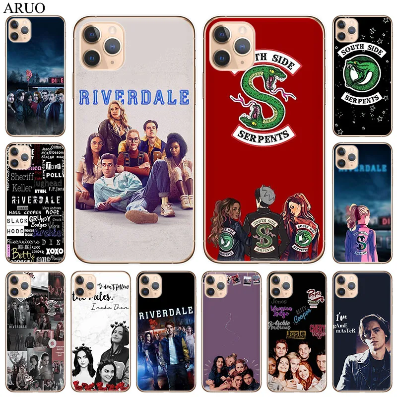 Фото Riverdale South Side Serpents чехол для телефона iphone 12 11 Pro XS MAX 7 8 6 Plus X XR SE mini - купить