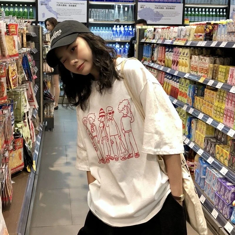 Cotton T Shirt Women Oversized Summer 2021 Short Sleeve Plus Size Undershirt Top Casual Basic T-shirts Tee new Female Tshirt 398
Cotton T Shirt Women Oversized Summer 2021 Short Sleeve Plus Size Undershirt Top Casual Basic T-shirts Tee new Female Tshirt 398