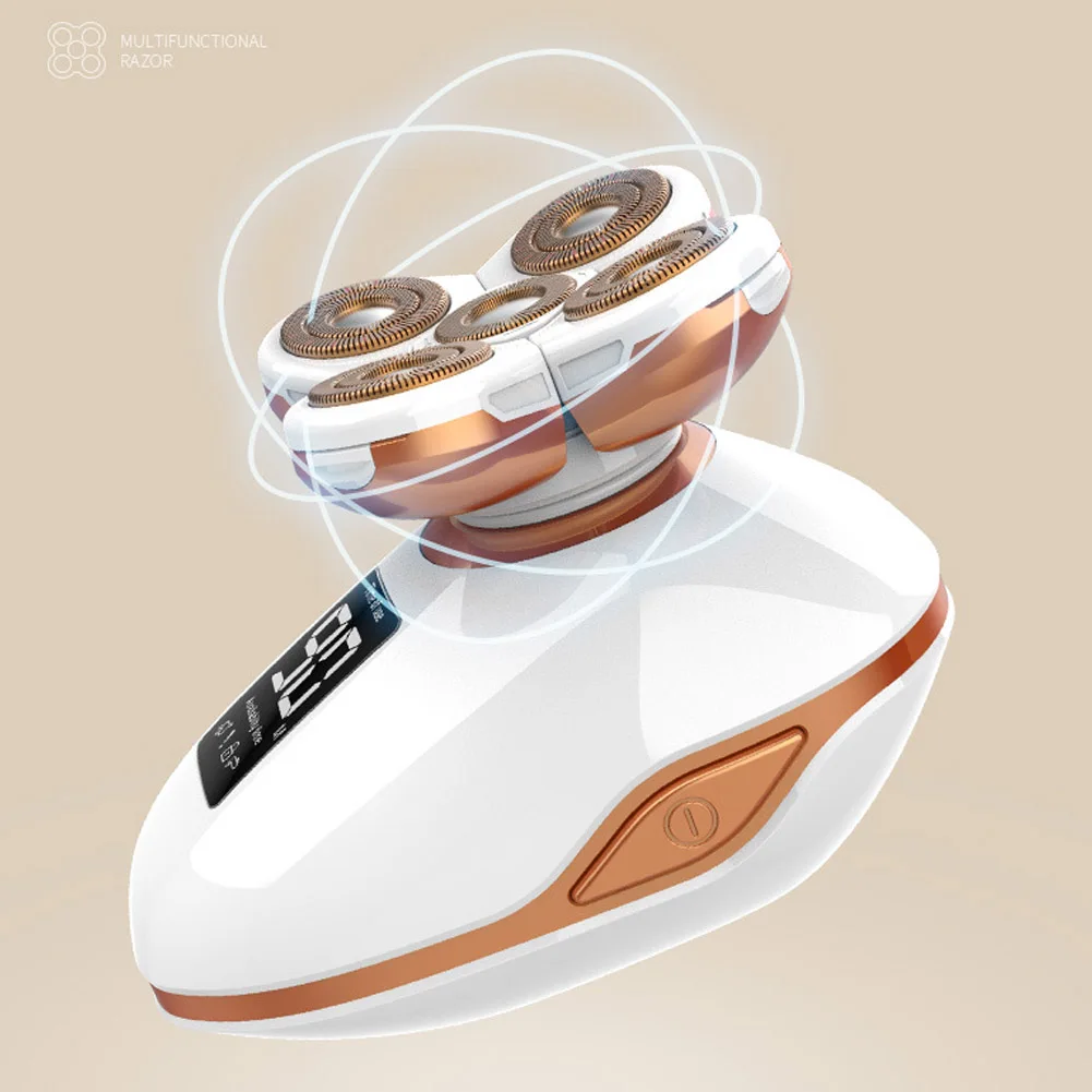 5 In 1 4D Men Women Bald Head Electric Shaver 5 Floating Heads Beard Nose Ear Hair Trimmer Razor USB Clipper Facial Brush
5 In 1 4D Men Women Bald Head Electric Shaver 5 Floating Heads Beard Nose Ear Hair Trimmer Razor USB Clipper Facial Brush