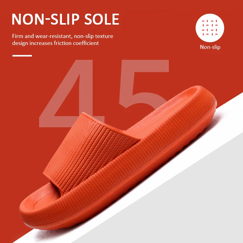 Women Thick Platform Slippers Summer Beach Eva Soft Sole Slide Sandals Leisure Men Ladies Indoor Bathroom Anti-slip Shoes
Women Thick Platform Slippers Summer Beach Eva Soft Sole Slide Sandals Leisure Men Ladies Indoor Bathroom Anti-slip Shoes