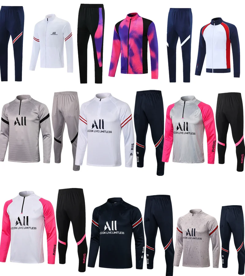 2122 Full zipper football sports jacket suit, VERRATTIER men's half zipper football training suit, winter sportswear jersey
2122 Full zipper football sports jacket suit, VERRATTIER men's half zipper football training suit, winter sportswear jersey