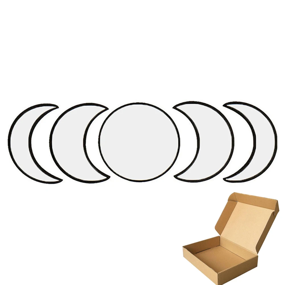 Wall Decoration Acrylic Mirror Set Moonphase Mirror with Wood Frame Home for Family Bedroom Living Room Children's Room
Wall Decoration Acrylic Mirror Set Moonphase Mirror with Wood Frame Home for Family Bedroom Living Room Children's Room