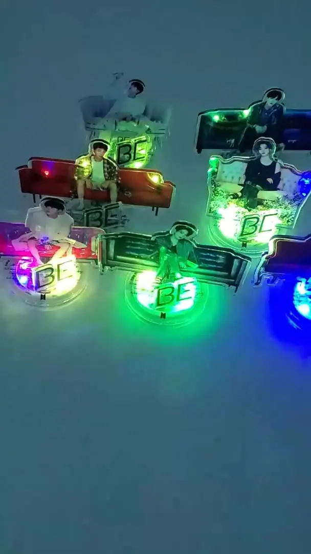 Kpop Bangtan Boys BE Flash PVC Acrylic Stand Night Light Mini Table Lamp Acrylic Transparent Figures Standing Desktop Wholesale
Kpop Bangtan Boys BE Flash PVC Acrylic Stand Night Light Mini Table Lamp Acrylic Transparent Figures Standing Desktop Wholesale