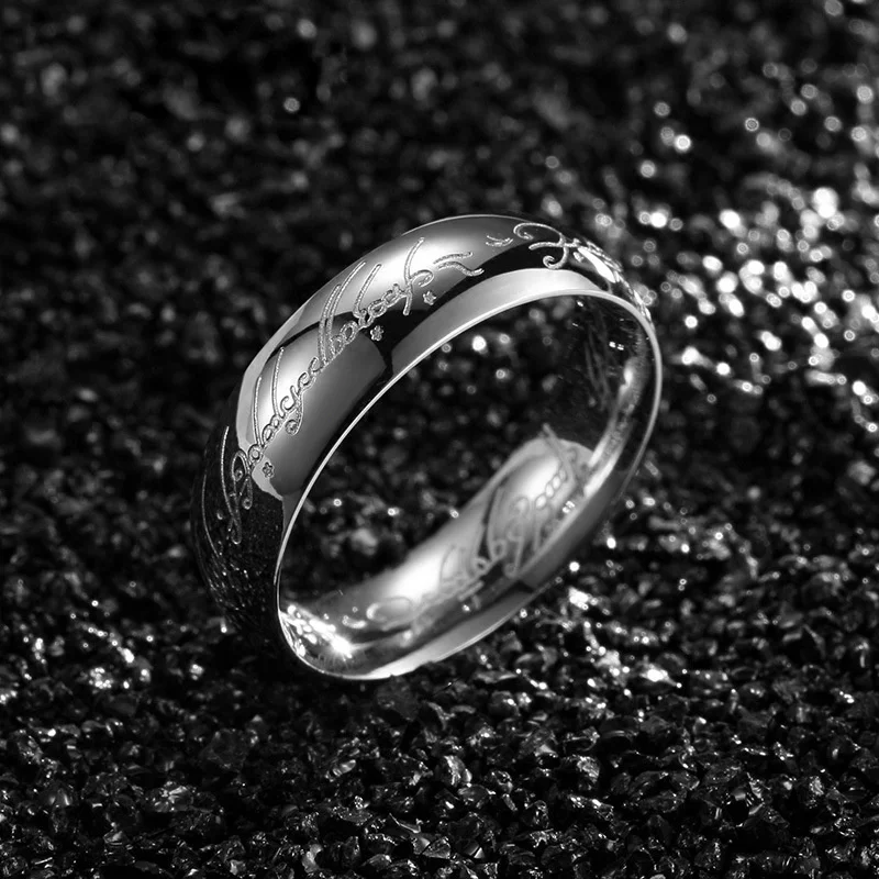 European and American Lord of The Rings Ring Men and Women Personality Couple True Love Lord of The Rings Jewelry Wholesale
European and American Lord of The Rings Ring Men and Women Personality Couple True Love Lord of The Rings Jewelry Wholesale