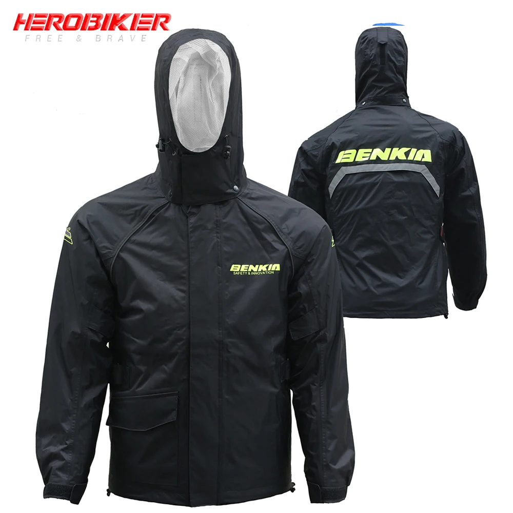 HEROBIKER Motorcycle Rain Coat Two-piece Raincoat Suit Riding Rain Gear Outdoor Men Women Camping Fishing Rain Gear Poncho
HEROBIKER Motorcycle Rain Coat Two-piece Raincoat Suit Riding Rain Gear Outdoor Men Women Camping Fishing Rain Gear Poncho