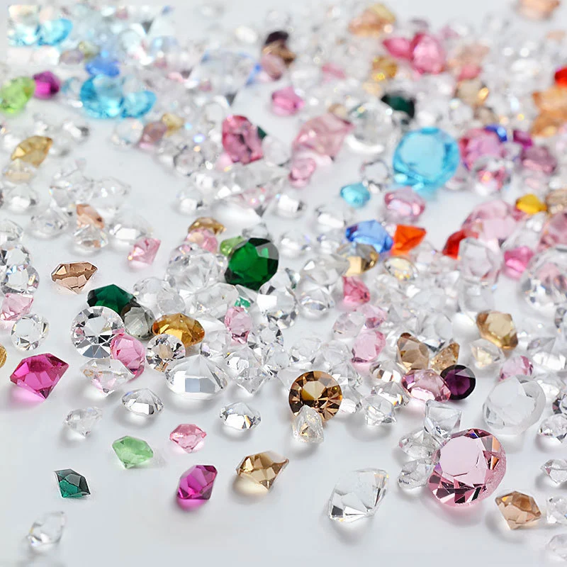 3 Box Glass Rhinestone Nail Art Decoration Accessories, Diamond, Mixed Color, 9x5.5cm; about 10g/bag
3 Box Glass Rhinestone Nail Art Decoration Accessories, Diamond, Mixed Color, 9x5.5cm; about 10g/bag