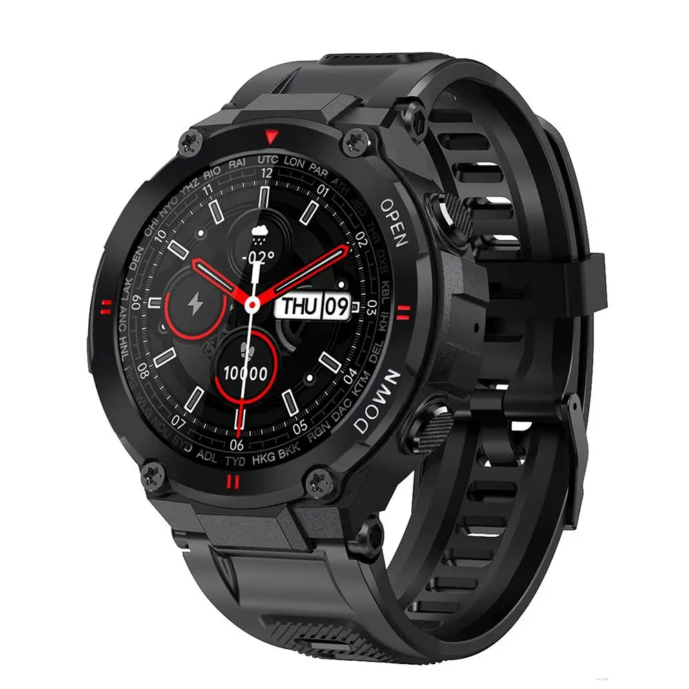 1.28 Inch Pedometer Blood Pressure Heart Rate Blood Oxygen Health Bluetooth Call K22 Smart Wearable Watch
1.28 Inch Pedometer Blood Pressure Heart Rate Blood Oxygen Health Bluetooth Call K22 Smart Wearable Watch