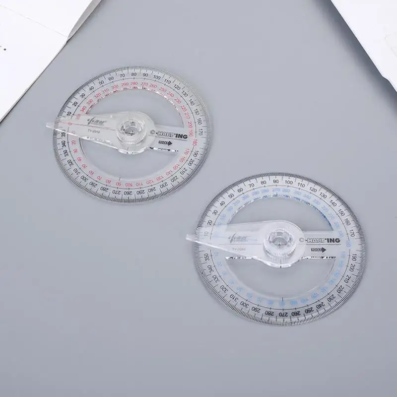 1Pc 360 Degree Measuring Tool Pointer Protractor Craftsman Tekentafel Tool Painting Supplies Office Stationery Tool
1Pc 360 Degree Measuring Tool Pointer Protractor Craftsman Tekentafel Tool Painting Supplies Office Stationery Tool