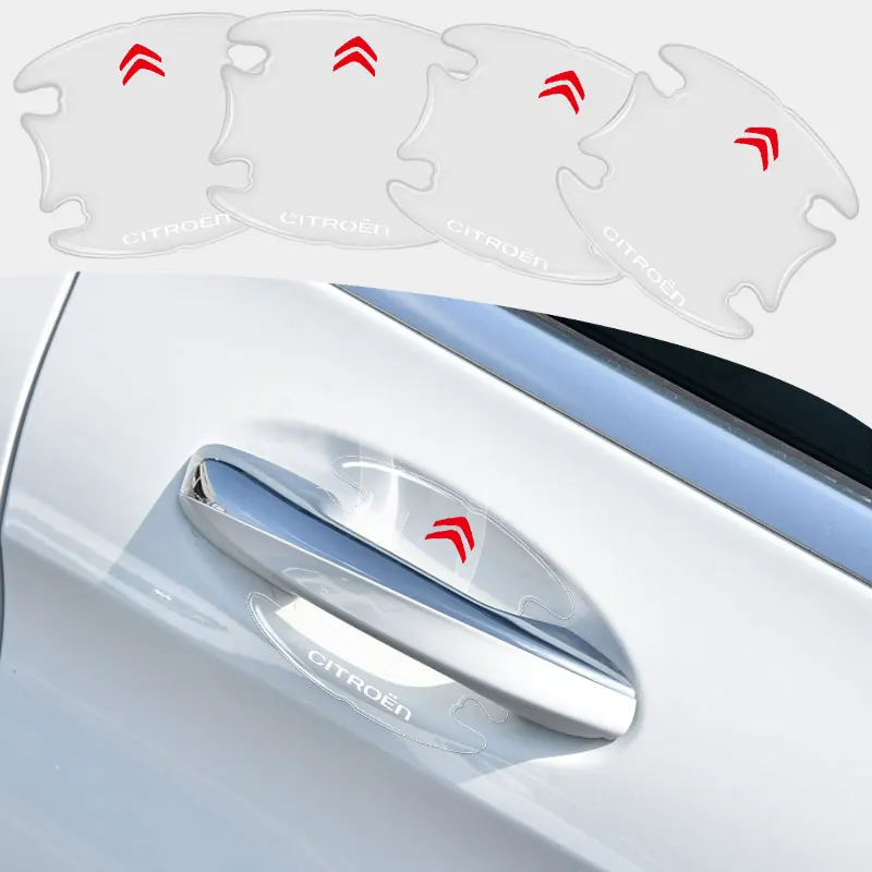 4pcs Car Door Handle Decorative Protection Sticker For Citroens C1 C3 C4 C5 C6 C-ELYSEE VTS Picasso Cross Cactus C4L DS3 DS5
4pcs Car Door Handle Decorative Protection Sticker For Citroens C1 C3 C4 C5 C6 C-ELYSEE VTS Picasso Cross Cactus C4L DS3 DS5
