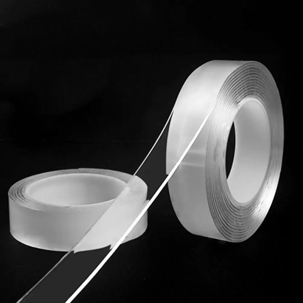Transparent Seamless Double-Sided Tape High-Adhesives Washable Reusable Double-Sided Adhesive Glue Household Tape Waterproof
Transparent Seamless Double-Sided Tape High-Adhesives Washable Reusable Double-Sided Adhesive Glue Household Tape Waterproof