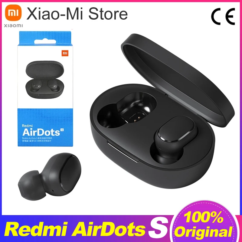 Original Xiaomi Redmi Airdots S TWS Wireless Headphones Bluetooth Air2 SEPro Gaming Headset With Mic Voice Control Noise Reducti
Original Xiaomi Redmi Airdots S TWS Wireless Headphones Bluetooth Air2 SEPro Gaming Headset With Mic Voice Control Noise Reducti