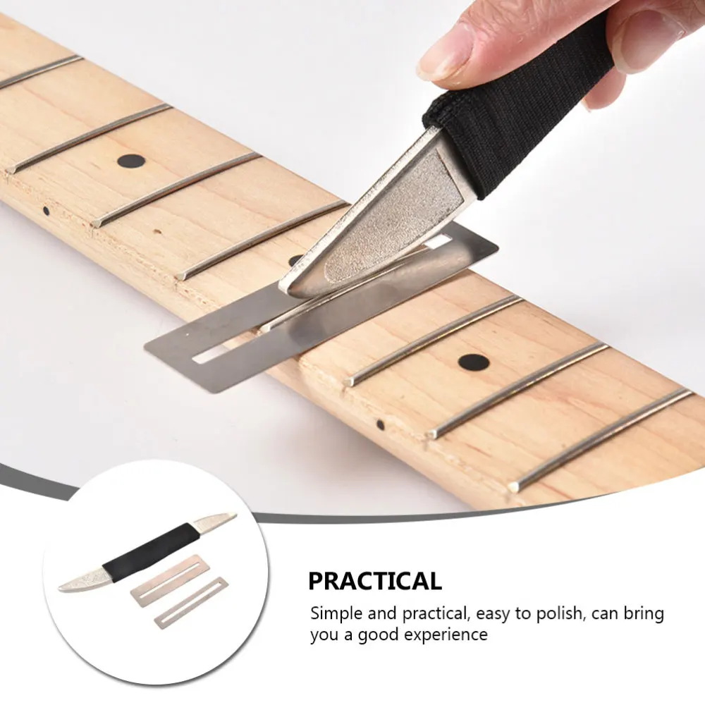 1 Set Useful Guitar Fret Saddle Nut File Bass Slot File Fret Polishing Tool
1 Set Useful Guitar Fret Saddle Nut File Bass Slot File Fret Polishing Tool
