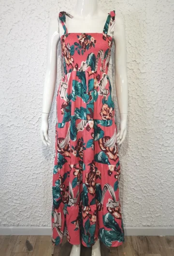Floral Ruffle Print Boho Wrap Long Dress Women Holiday Square Neck Maxi A Line Beach Sundress Sleeveless Summer Dresses 
Floral Ruffle Print Boho Wrap Long Dress Women Holiday Square Neck Maxi A Line Beach Sundress Sleeveless Summer Dresses