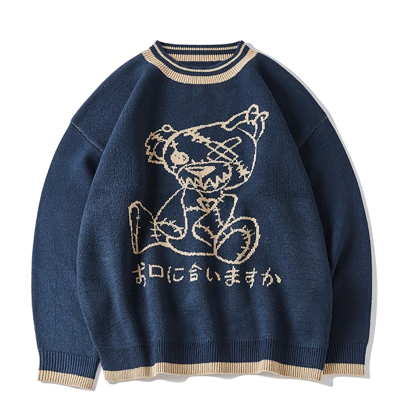Men Sweaters Vintage Cartoon Pattern Harajuku Sweater for Man Women 2020 Autumn New Streetwear Hip Hop Casual Jumper Pullover
Men Sweaters Vintage Cartoon Pattern Harajuku Sweater for Man Women 2020 Autumn New Streetwear Hip Hop Casual Jumper Pullover