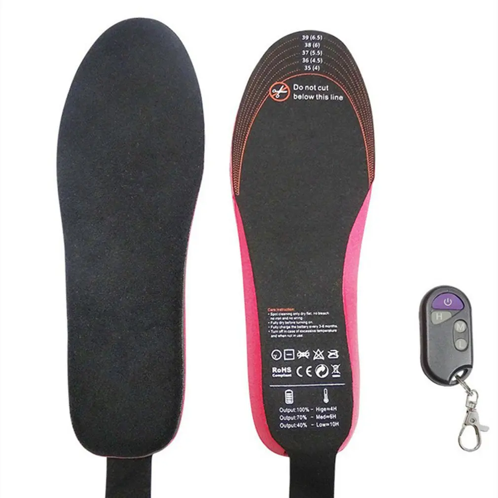 USB Heated Shoe Insoles Remote Control 4.2V 2100MA Heating Insoles Rechargeable Electric Heated Insoles Warm Sock Pad Mat
USB Heated Shoe Insoles Remote Control 4.2V 2100MA Heating Insoles Rechargeable Electric Heated Insoles Warm Sock Pad Mat