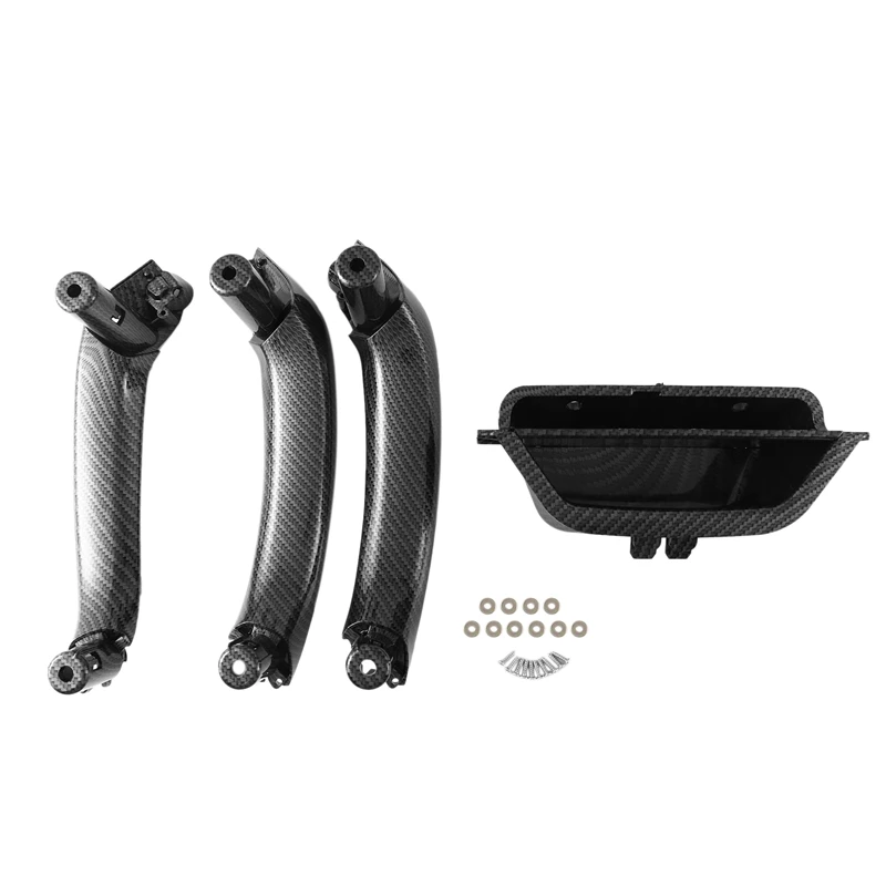 4Pcs Carbon Fiber Car Inner Door Handle Trim Pull Grab Panel Handle For-BMW X3 X4 F25 F26 2010-2016 RHD
4Pcs Carbon Fiber Car Inner Door Handle Trim Pull Grab Panel Handle For-BMW X3 X4 F25 F26 2010-2016 RHD
