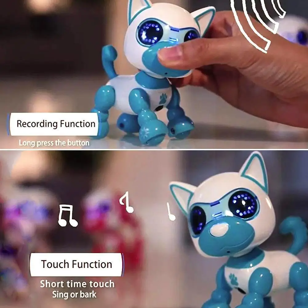 Robot Dog Robotic Puppy Interactive Toy Birthday Gifts Christmas Present Toy For Children Electric Toys Robots Y6w6
Robot Dog Robotic Puppy Interactive Toy Birthday Gifts Christmas Present Toy For Children Electric Toys Robots Y6w6