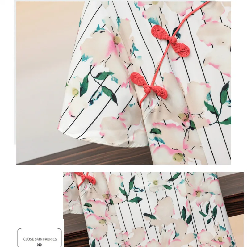 Bebovizi Plus Size M-4XL Chinese Style Vintage Short Sleeve A-line Women Midi Dress Summer Cheongsam Dresses for Woman Qipao
Bebovizi Plus Size M-4XL Chinese Style Vintage Short Sleeve A-line Women Midi Dress Summer Cheongsam Dresses for Woman Qipao
