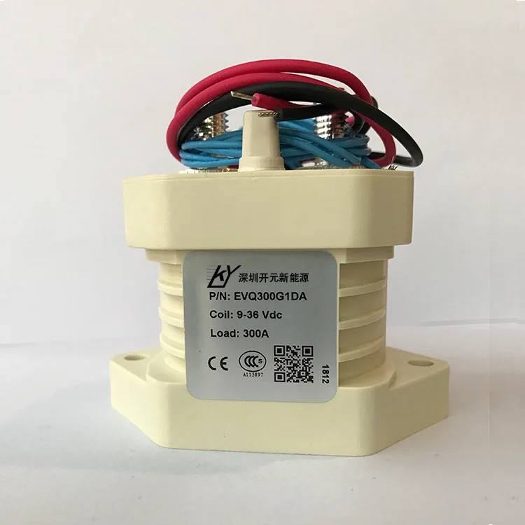 Single pole High Performance Relay Dc Contactor 300A Contacts Rated Current 12v 24v 48v 
Single pole High Performance Relay Dc Contactor 300A Contacts Rated Current 12v 24v 48v