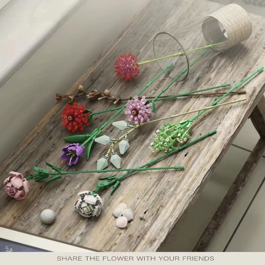 Цветы Lisianthus из Эвкалиптового тюльпана, букеты, растения, составные блоки для сборки, цветущие украшения в горшках, цветные модели, кирпичи, с...
Цветы Lisianthus из Эвкалиптового тюльпана, букеты, растения, составные блоки для сборки, цветущие украшения в горшках, цветные модели, кирпичи, с...