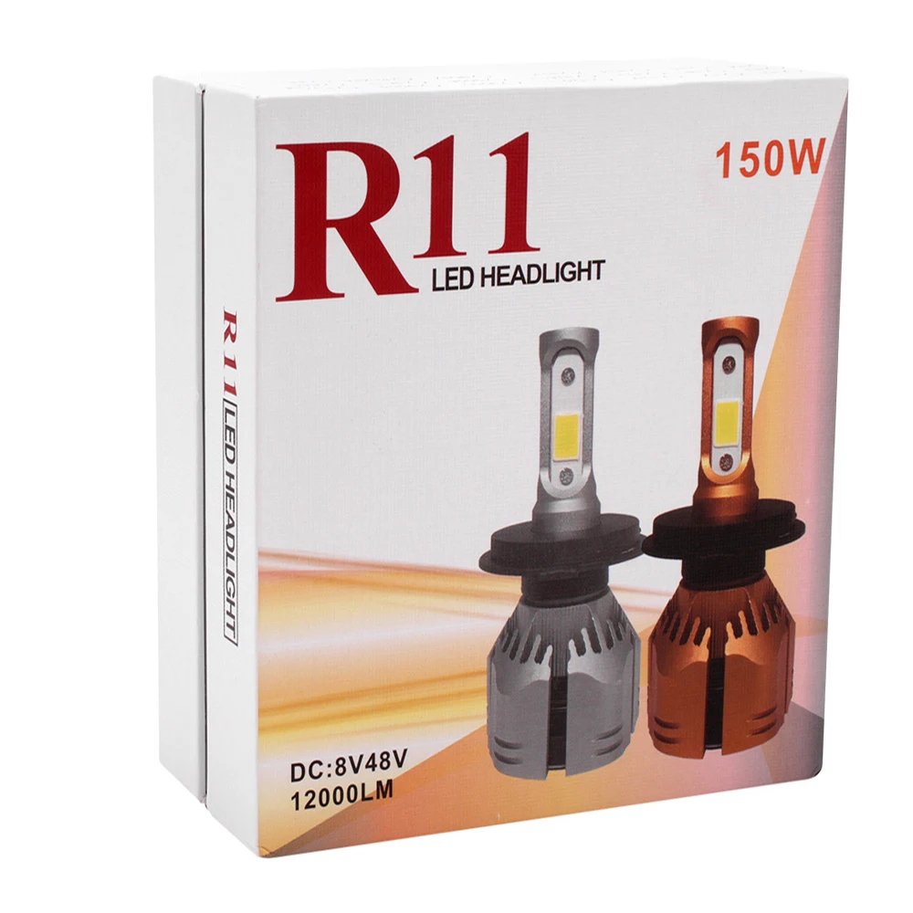 H11 Led Car Lamps R11 6000K 48W 4800LM Pair H4 H7 H1 H13 9005 9006 9004 H3 9007 9012 Fog Light Replace Bulb Headlight 12V
H11 Led Car Lamps R11 6000K 48W 4800LM Pair H4 H7 H1 H13 9005 9006 9004 H3 9007 9012 Fog Light Replace Bulb Headlight 12V