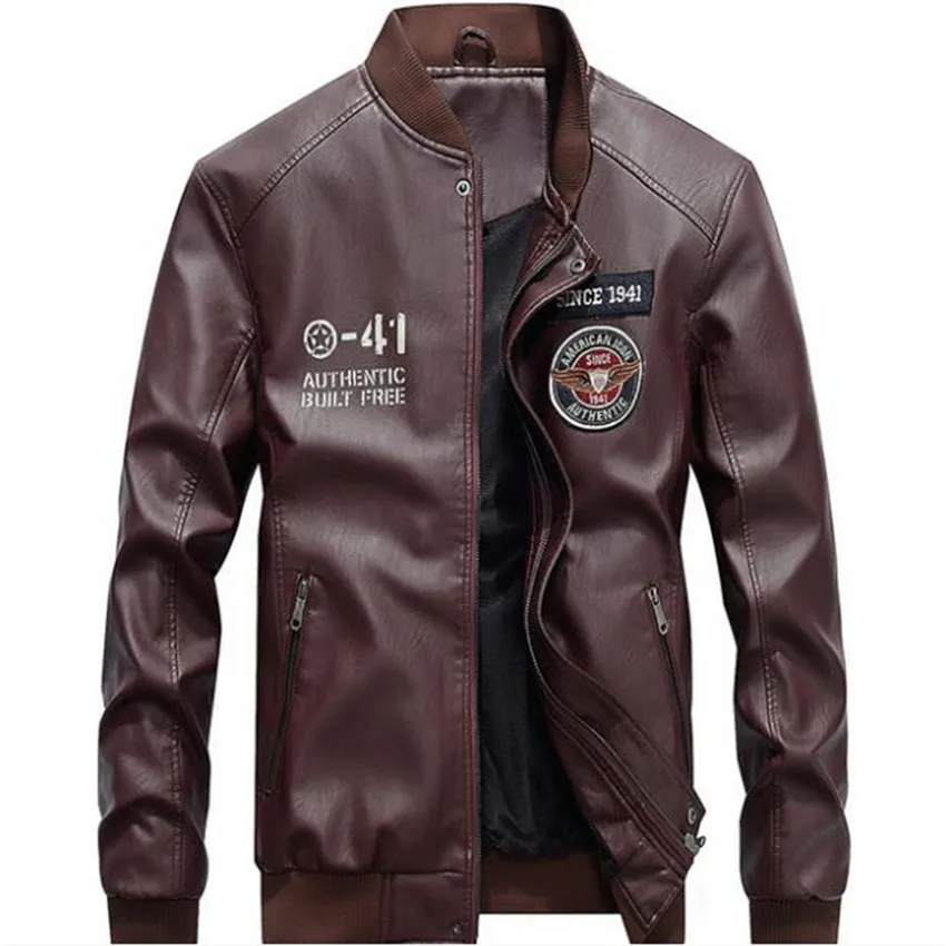 PU Leather Coat Youth Man Loose Handsome 2020 Hot Jaqueta couro Masculina Plus Cashmere Motorcycle Clothing Men Leather Jacke
PU Leather Coat Youth Man Loose Handsome 2020 Hot Jaqueta couro Masculina Plus Cashmere Motorcycle Clothing Men Leather Jacke