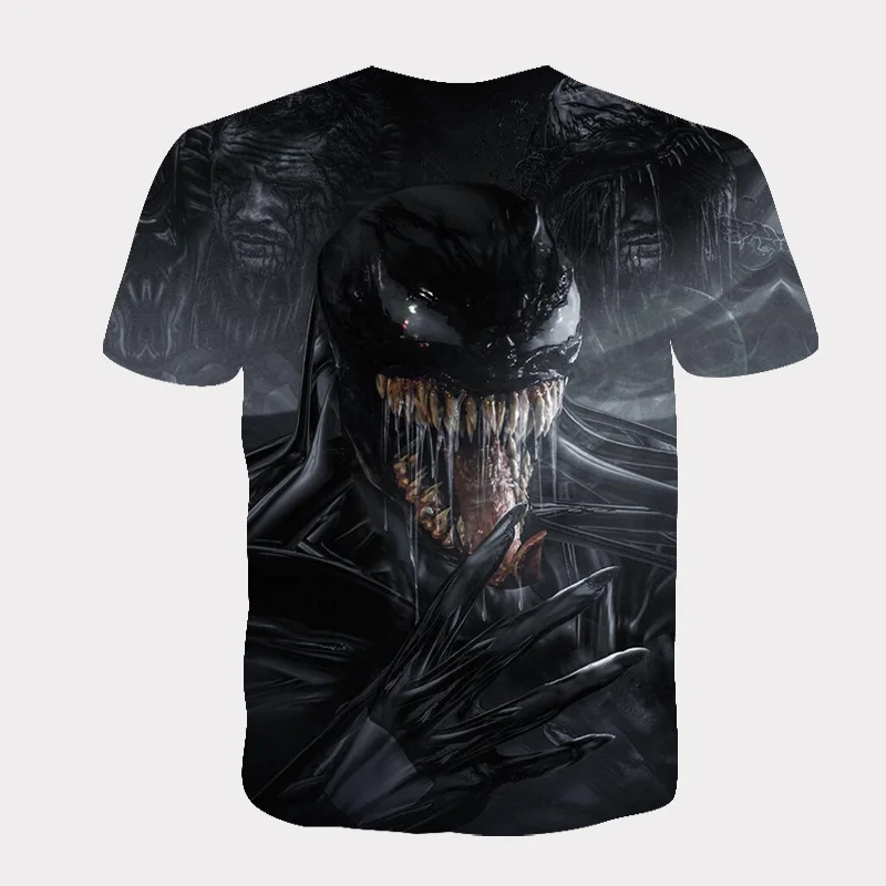 Venom-Men's and Women's Short Sleeve T-Shirts Unique Sexy Exaggerated Dynamic 3D Printed T-Shirts
Venom-Men's and Women's Short Sleeve T-Shirts Unique Sexy Exaggerated Dynamic 3D Printed T-Shirts