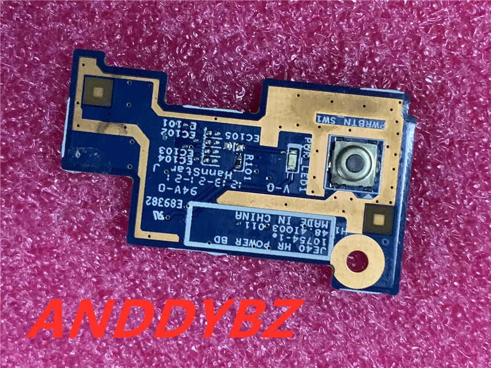 Original FOR Acer Aspire 4752 Genuine Power Button Board 48.4iq03.011 JE40 HR POWER BD Test OK 
Original FOR Acer Aspire 4752 Genuine Power Button Board 48.4iq03.011 JE40 HR POWER BD Test OK