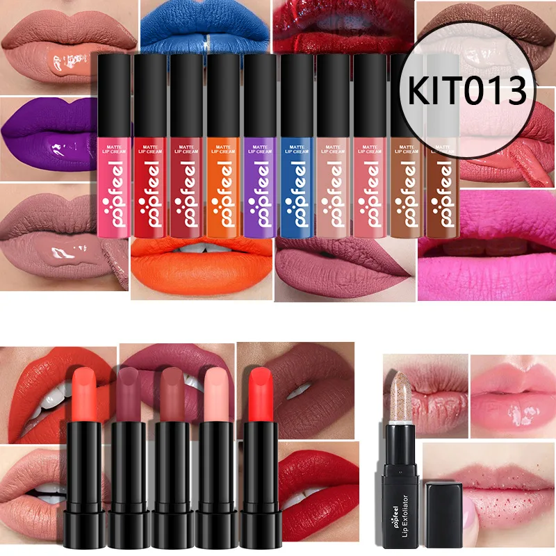 Matte Lipstick Waterproof Long Lasting Color Mate Nude Red Lip Gloss Lint Tube Makeup Cosmetics Lipgloss Lipsticks Lipscrub Set
Matte Lipstick Waterproof Long Lasting Color Mate Nude Red Lip Gloss Lint Tube Makeup Cosmetics Lipgloss Lipsticks Lipscrub Set