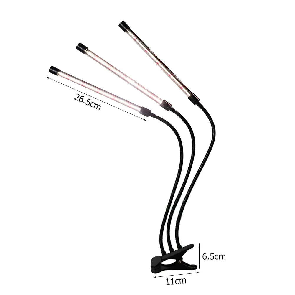 Clip-On Indoor Flowers Vegetables Growth Lamps 2/3/4 Tubes USB LED Grow Lights Plant Growth Lights Lamp Bulb
Clip-On Indoor Flowers Vegetables Growth Lamps 2/3/4 Tubes USB LED Grow Lights Plant Growth Lights Lamp Bulb