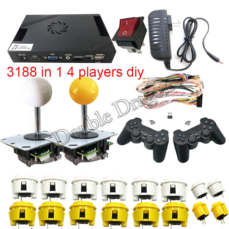 Arcade Parts Diy Kit Pandora Box 12 3188 in 1 Family Version Game Board 4 Players 53 of 3D FBA MAME Save Search Pause Function
Arcade Parts Diy Kit Pandora Box 12 3188 in 1 Family Version Game Board 4 Players 53 of 3D FBA MAME Save Search Pause Function