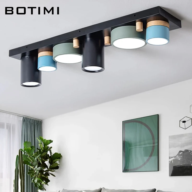 BOTIMI Irregular Cylindrical Ceiling Lights For Living Room Modern Surface Mounted Round Bedroom Lights Black Long Room Lighting
BOTIMI Irregular Cylindrical Ceiling Lights For Living Room Modern Surface Mounted Round Bedroom Lights Black Long Room Lighting